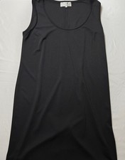 Vintage Daniel Miexel New York Cutout Back Sheath Dress - Black, Size L