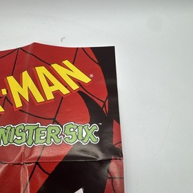 Spider-Man Return of the Sinister Six NES Nintendo Insert Poster & Manual Only