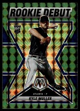 2022 Panini Mosaic Rookie Debut Green Mosaic #RD-17 Kyle Muller RC