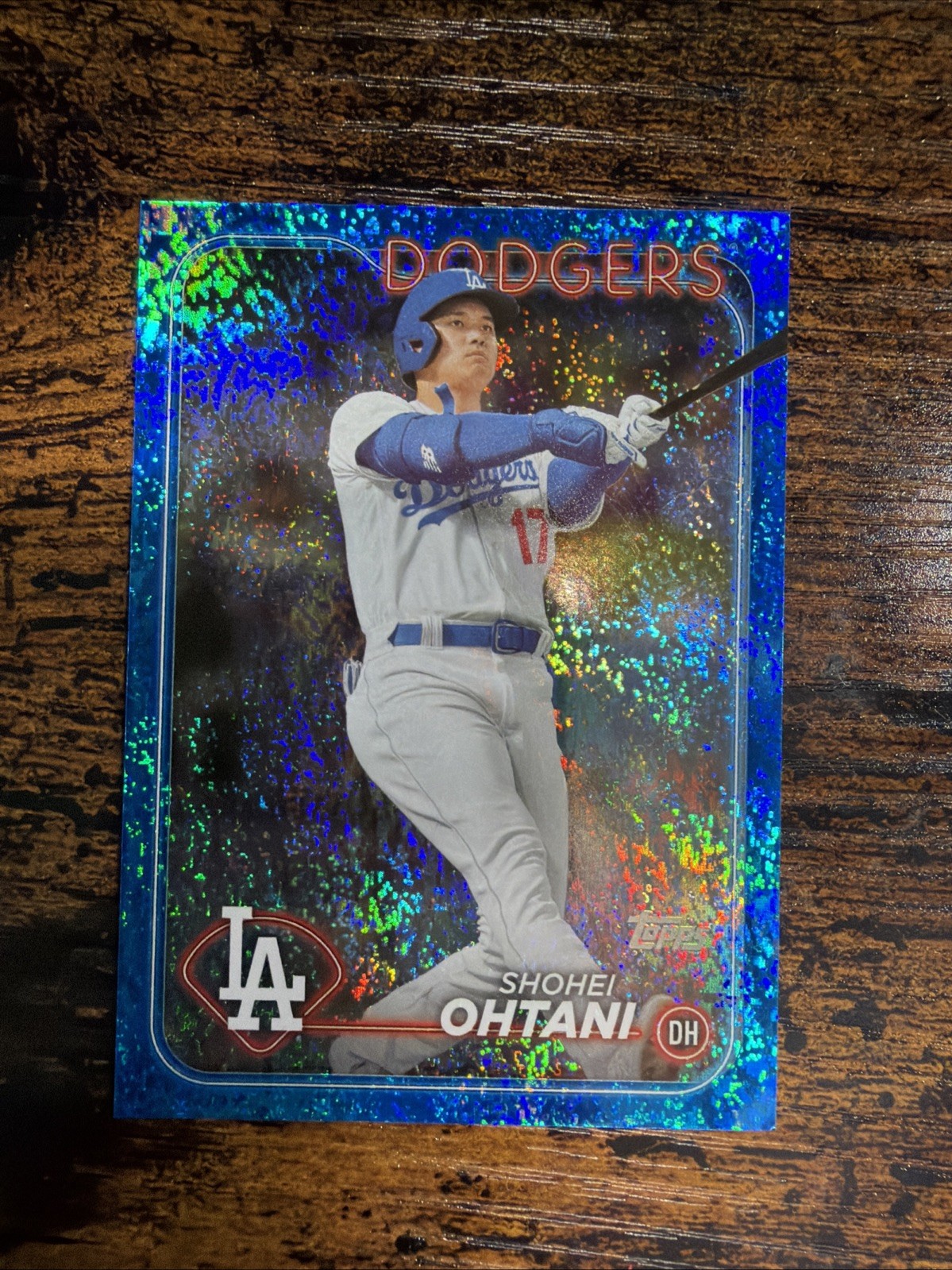 2024 Topps Series 2 - Shohei Ohtani Color Match #500 Blue Foil /999 Dodgers
