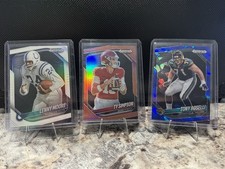 25 Panini Black Football 3 Card #’d Lot Ty Simpson, Lenny Moore, Tony Boselli