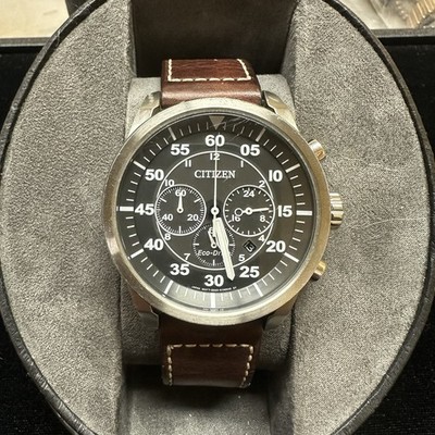 Citizen Eco Drive GN-4W-S Chronograph Black Dial B620-S097240