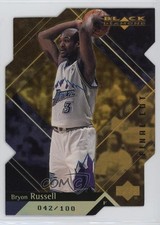 1999-00 Upper Deck Black Diamond Final Cut 42/100 Bryon Russell #84 09is