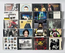 Huge CD Lot 20 Titles Johnny Cash The Doors Elton John Aerosmith The Cars