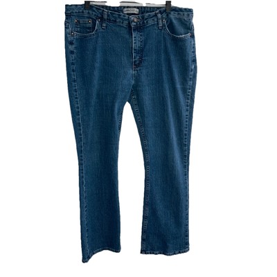 lee riders jeans men 36 Waist Blue Boot Cut 5 Pocket Minimalist