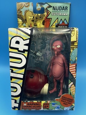 Toynami Futurama Nudar Action Figure Comic Con Release