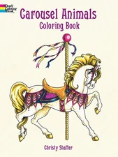 Carousel Animals Coloring Book (Dover Animal Coloring Books)