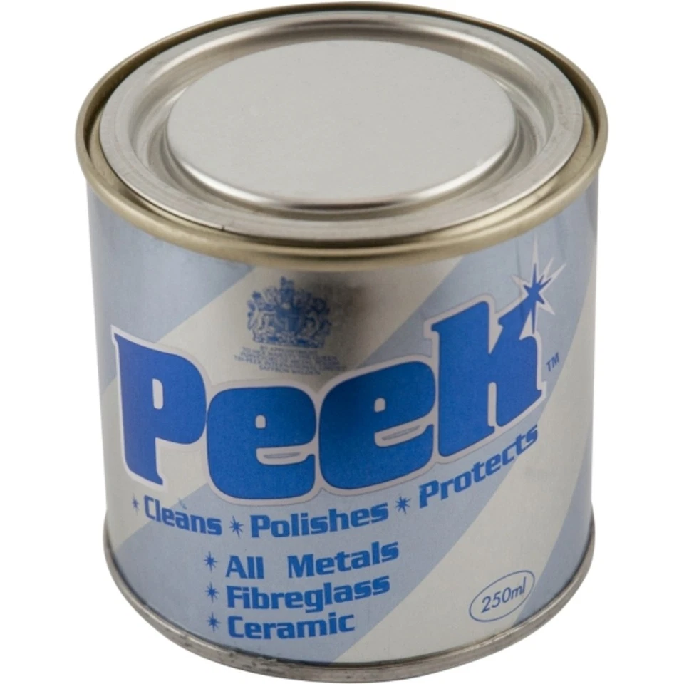 Dose Peek Chrom Polish 250 ML für Motorrad Ersatzteile Zubehör Teile Ersatzteil - Bild 1 von 1