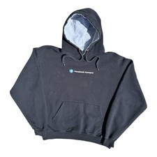 Vintage Facebook Campus Hoodie Sweatshirt Champion Mens Large Black Promo Rare