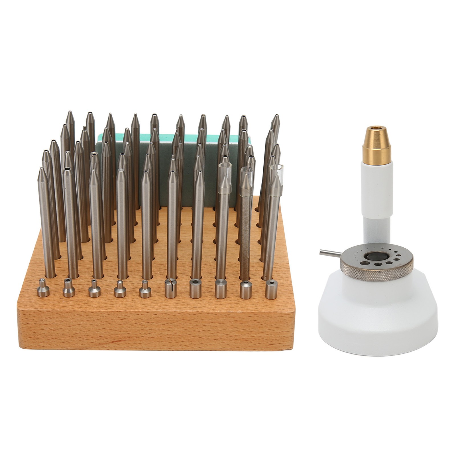 'Watch Repair Staking Tool Press Set Watchmaker Jewelling Punching Kit With