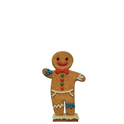 Small Papa Gingerbread Cookie Over Sized Statue
