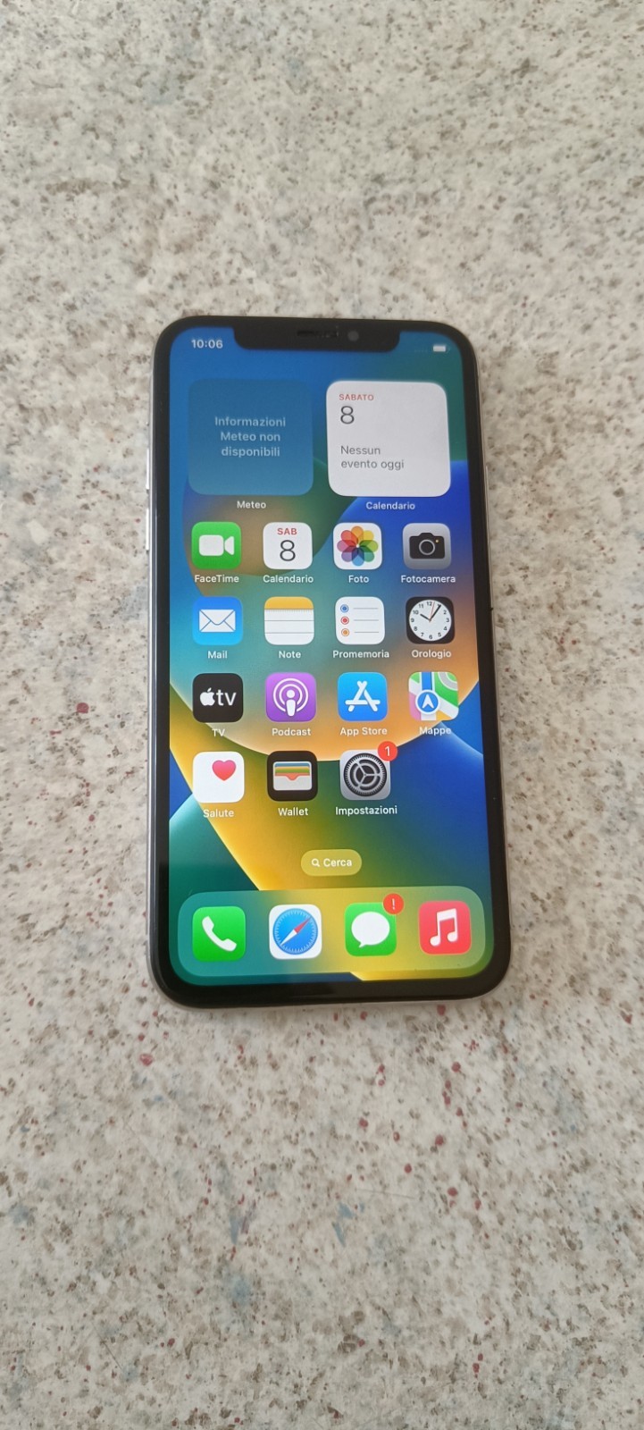 iPhone X bianco ottime condizioni
