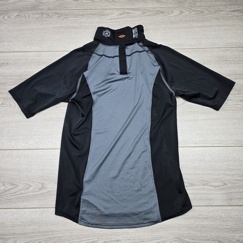 Shock Doctor Men's M Ultra Compression Neck Guard Hockey Short Sleeve Shirt New - Picture 2 of 13