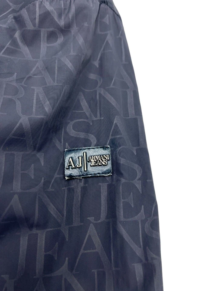 ARMANI JEANS Chaqueta Bomber con Capucha Abrigo Hombre Talla 52 - L Foto 4 de 4