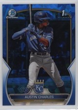 2023 Bowman Sapphire Edition Chrome Prospects Austin Charles #BCP-17 1n2k