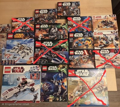 Lego Star Wars Sets | Vollständig + Anleitung + OVP