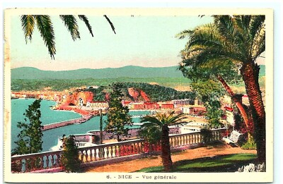 S02-9903, VUE GENERALE, NICE, 100-year-old Postcard