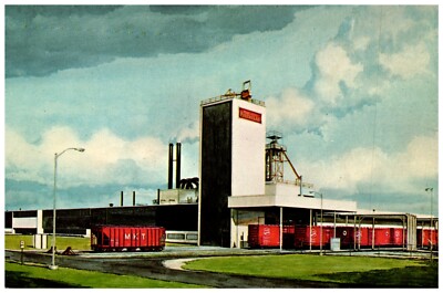 Owens Corning Fiberglass Plant on Katy Railroad Missouri Kansas Texas Line 
