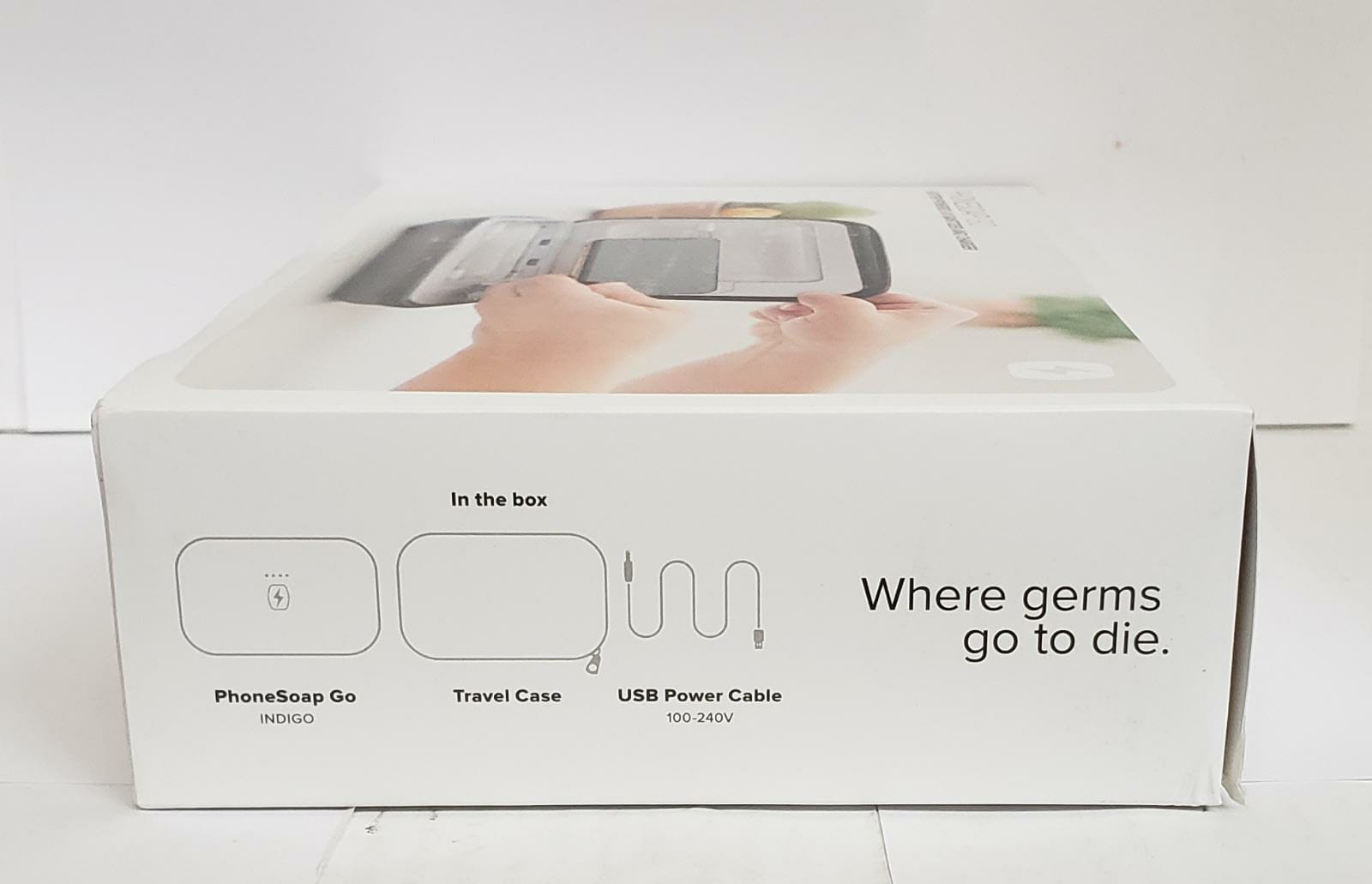 PhoneSoap Go Portable UVC Sanitizer Indigo eBay