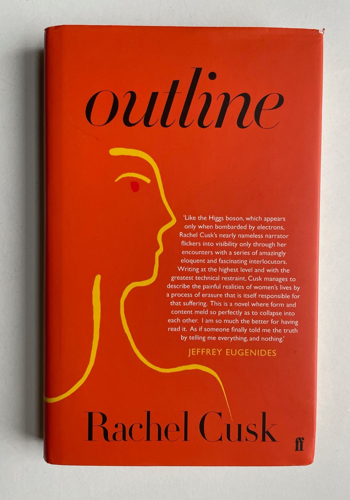 Outline by Rachel Cusk Faber Hardcover 2014 1st/3rd