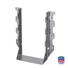LUS ZMAX Galvanized Face-Mount Joist Hanger for Triple 2X10 Nominal Lumber