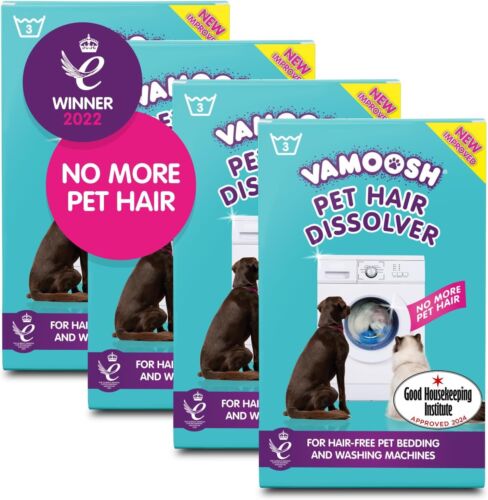 Vamoosh Pet Hair Dissolver For Washing Machine Various Sachet Options - Picture 8 of 9