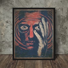 Listing image for PSIONIC REMOTE VIEWING Wall Art, Psychic Telepathy Medium Empath Meditate Poster