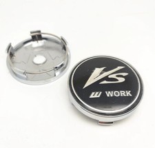 4pcs 60 Mm For Vs Work Black Silver Alloy Wheel Center Caps Hub Caps Rim Caps 4pcs 60 Mm For Vs Work Black Silver Alloy Wheel Center Caps Hub Caps Rim Caps