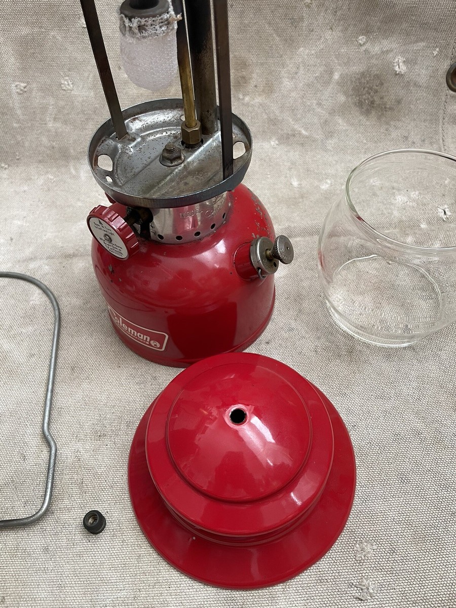 Vintage 1970 Red Coleman Lantern 200A Working Condition | eBay