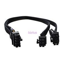 10pin to 6pin 8pin For DELL T5820 Server GPU Video Card Power Cable PC 60cm