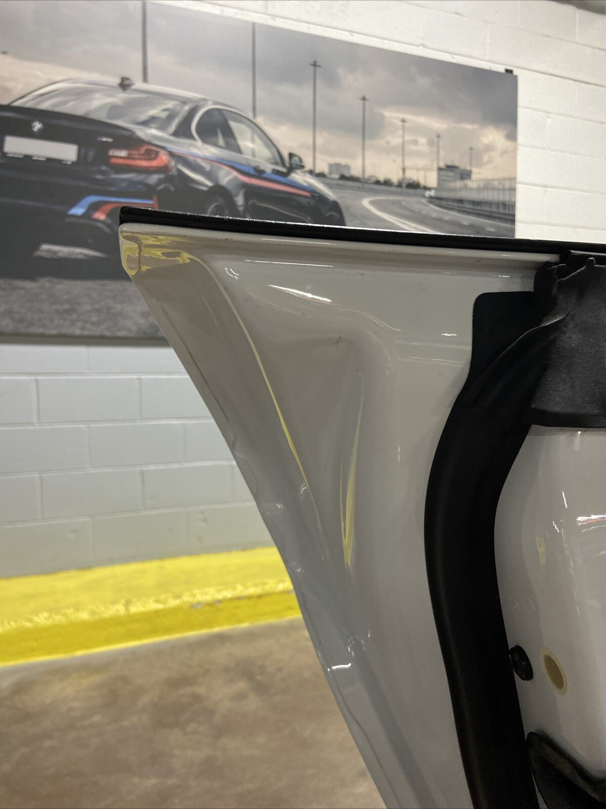 2008-2015 Audi R8 42 Front Left Side Door Shell Panel Ibis White OEM *NOTE