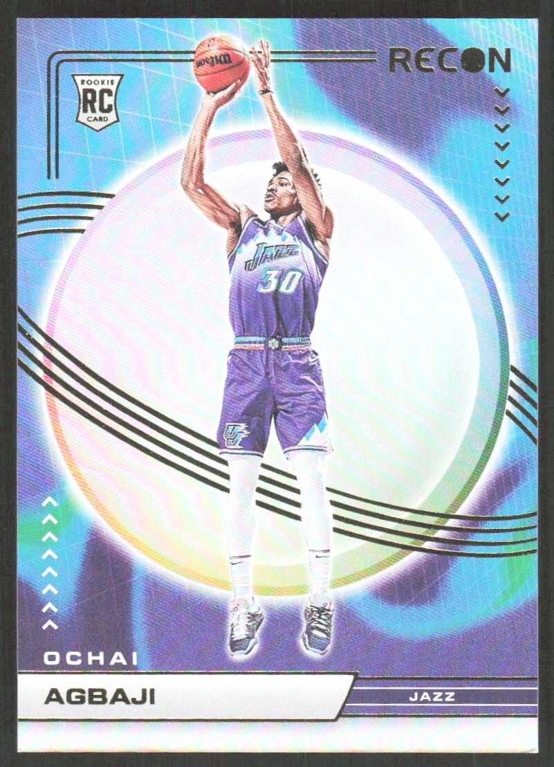 2022-23 1978D Panini Recon Ochai Agbaji Rookie Utah Jazz #238