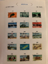 Anguilla 1967-1994 SG 17-944 Single Album Mounted Gem Used CTO CV L600++