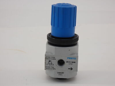 Festo LR-D-7-Mini Pneumatic Pressure Regulator 546430 240 PSI