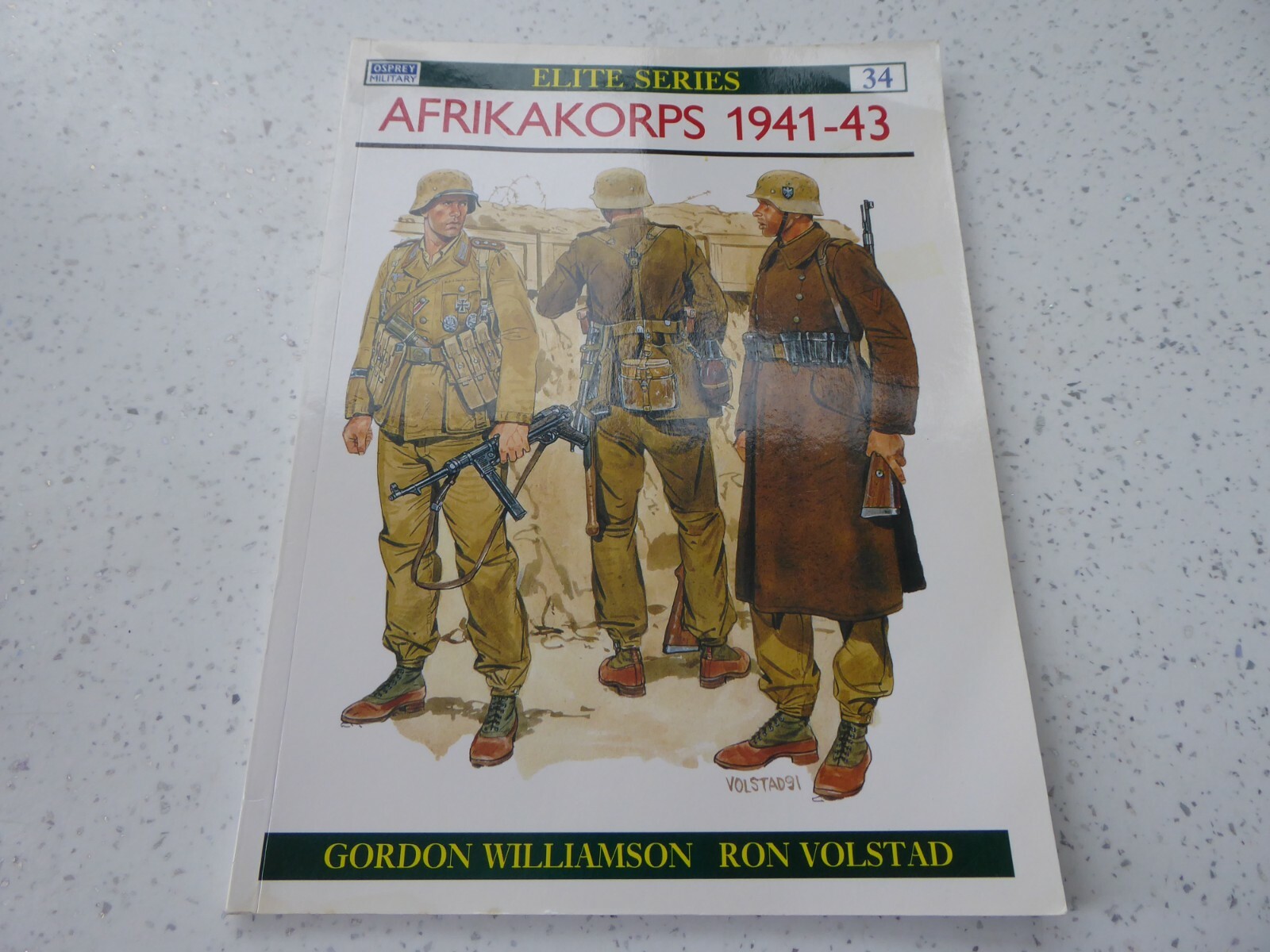 *OSPREY ELITE : AFRIKA KORPS 1941-43* No.34 Paperback