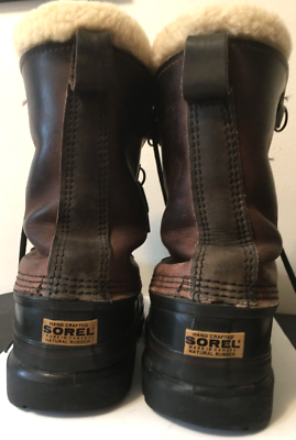 Men’s Bighorn Sorel  Brown Leather Snow Boots- Size 8 Sorel | Shoes | Sorel Kaufman Big Horn Chocolate Brown  main image 3
