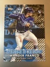 Wander Franco 2022 Topps Series 1 - Welcome to the Show Gold #WTTS-25 09/75 (RC)