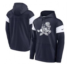 Dallas Cowboys Sideline Retro Jersey Performance Pullover Sweatshirt Hoodie XL
