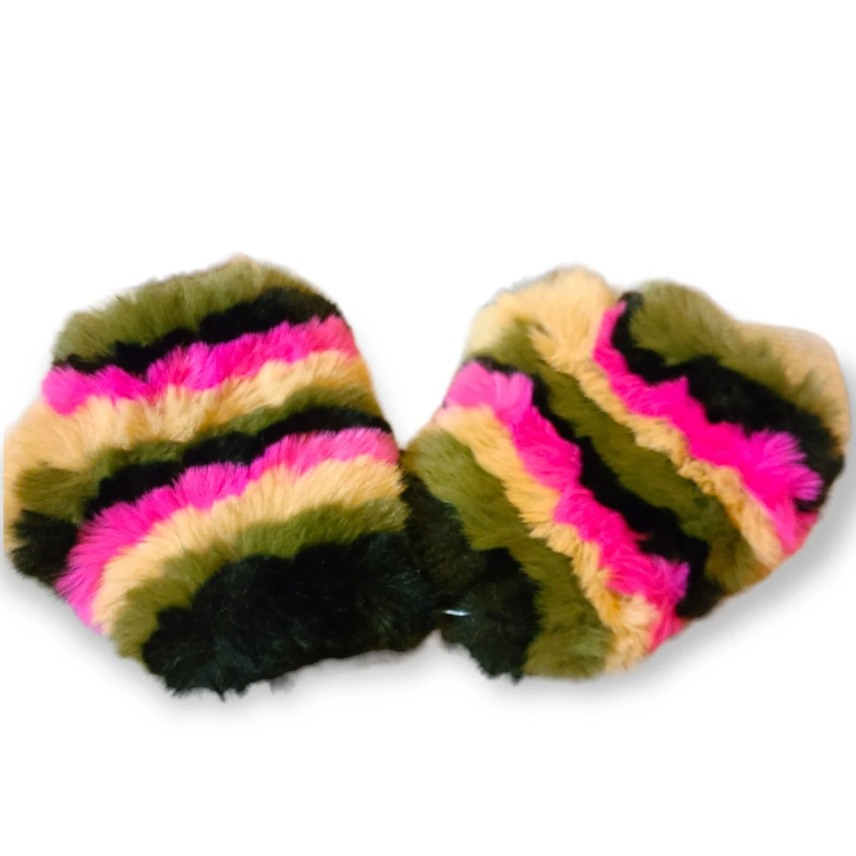 Jocelyn fur fingerless sale gloves