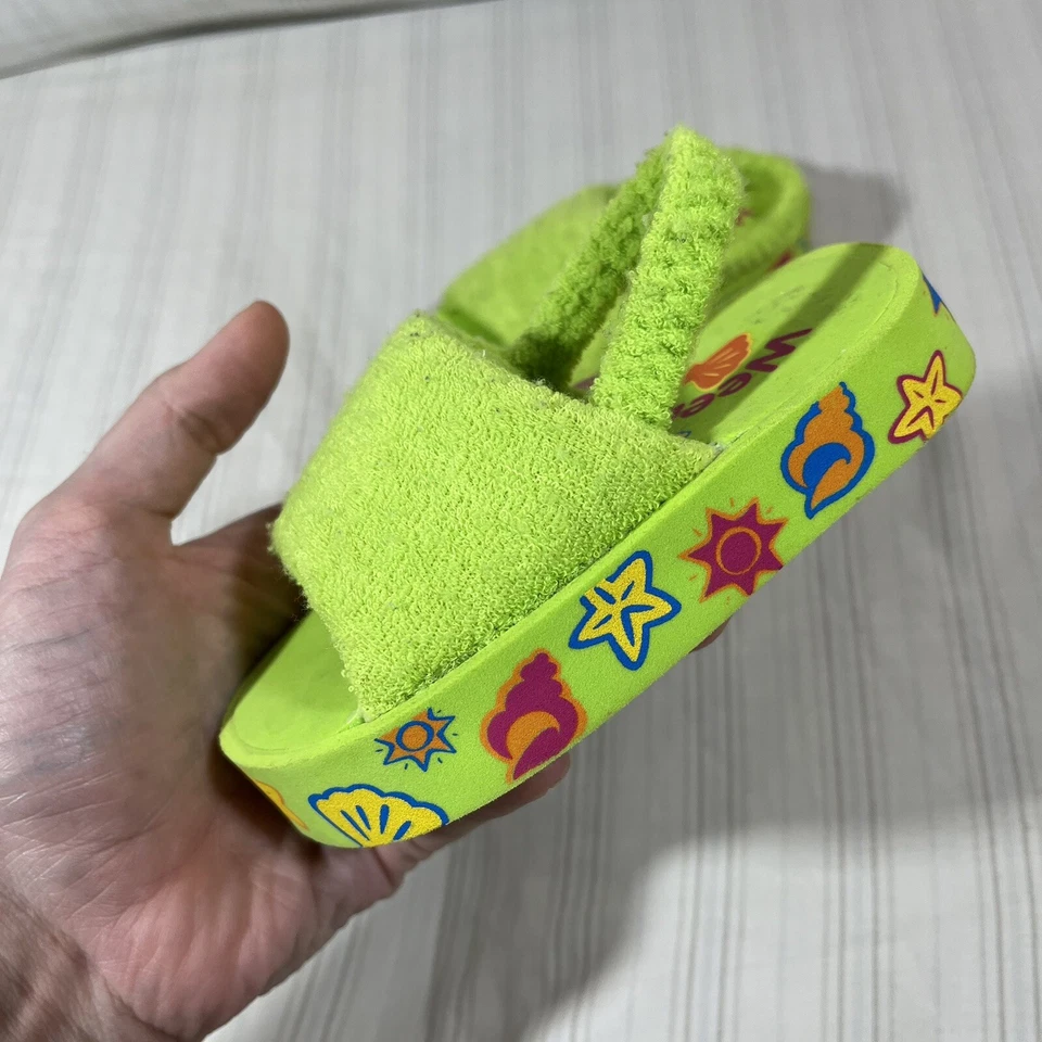 Sandalias de Colección Weebok by Reebok Niño Pequeño Bebé Talla 5 Playa Plataforma Y2K Terry E1 Foto 4 de 4