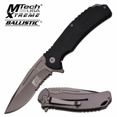 MTech USA XTREME MX-A834BKS SPRING ASSISTED KNIFE NIB
