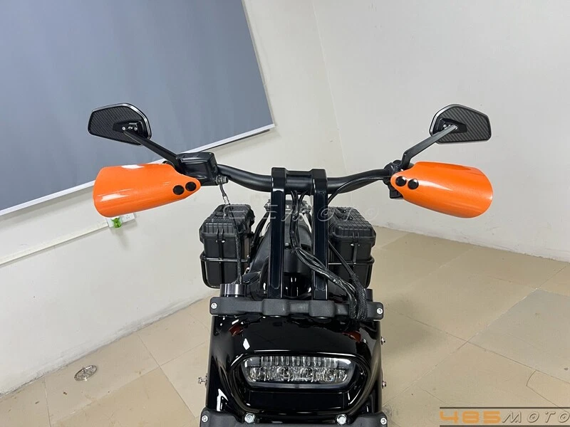 Protectores de manos para Harley Heritage Softail Classic FLSTC FXSTC FLSTN Fat Boy FLSTF Foto 4 de 4