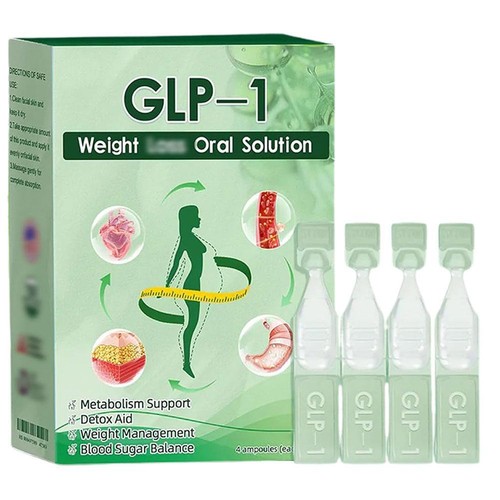 GPL-1 Gewichtsverlust Lösung zum Einnehmen - Natürliche Stoffwechselunterstützung Entgiftungshilfe 4 Stück/Box - Bild 8 von 13