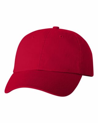 Valucap Adjustable Adult 100% Chino Twill Bio-Washed Classic Dad Hat - VC300A