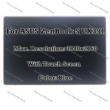 13.3" UHD LCD Touch Screen Assembly Display Complete For ASUS ZenBook S UX391U