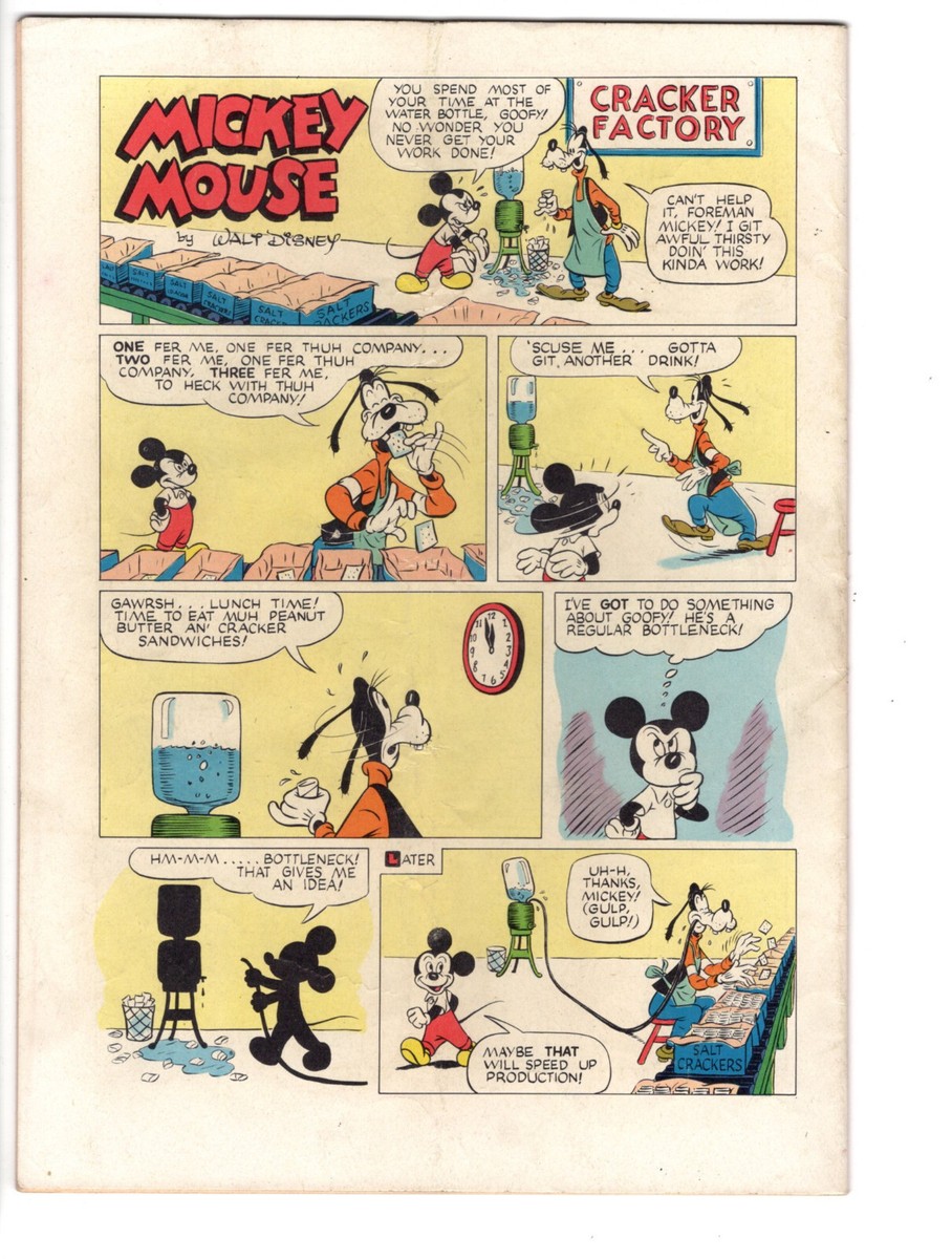 FOUR COLOR #362 (1951) - GRADE 6.0 - DELL WALT DISNEY MICKEY MOUSE