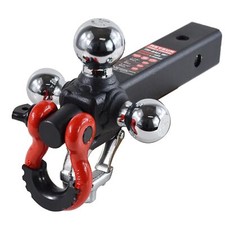 Trailer Hitch Tri-ball Hitch Rotatable Recovery Shackle Triple Ball Hitch Trailer Hitch Tri-ball Hitch Rotatable Recovery Shackle Triple Ball Hitch