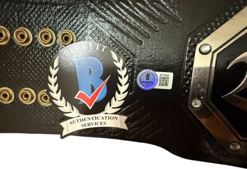 JUSTIN GAETHJE SIGNED UFC BMF CHAMPIONSHIP BELT BECKETT BAS COA BP70093 - Picture 3 of 3