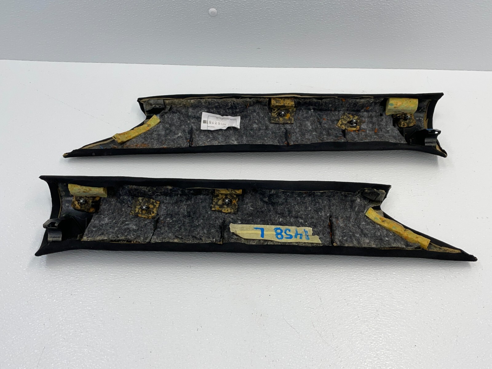 13 14 Maserati Granturismo M145 Left & Right A Pillar Trim Panel Set 1458 OEM