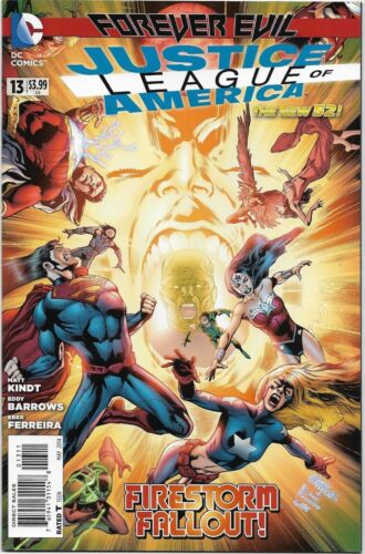 Justice League of America (New 52) #13 - VF/NM - Forever Evil / Firestorm  - Foto 1 di 1